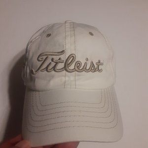 Titleist Embroidered Golf Hat/Cap With Adjustable Strap OSFM